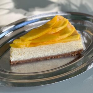 Cheesecake mango sticky rice