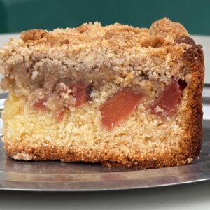 Crumble cake de membrillo