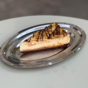 Banana split cheesecake