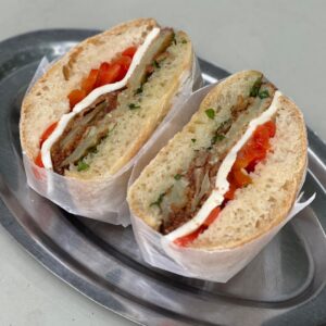 Milanesa de berenjena